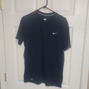 Nike Blue Crew Neck Short Sleeve Tee